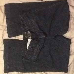 RESERVED ***Mossimo dark wash jeans.  Trouser leg