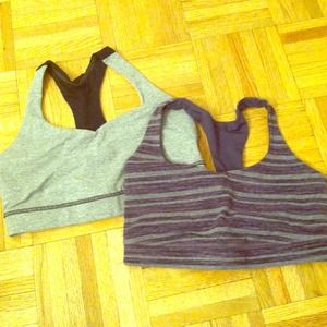 Lululemon 2 size 6 sports bras - on hold till mon