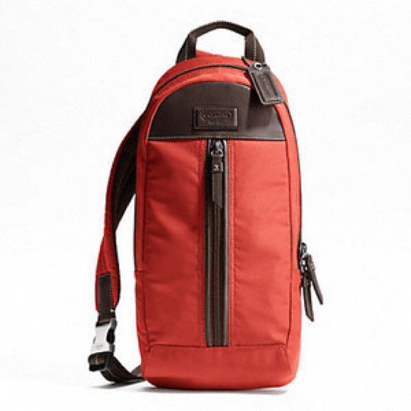 Coach Handbags - ⛔Sold⛔Coach Sling Backpack NWT Authentic