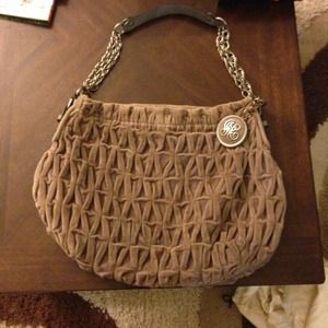 Juicy Couture Velour gray handbag