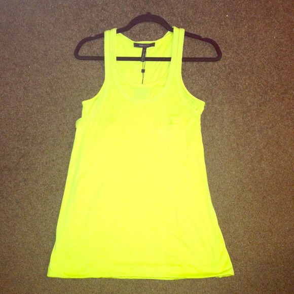BCBG Max Azria Double Layer Tank Top Jersey