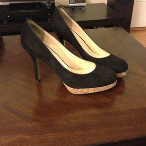 Nine West pumps suede black