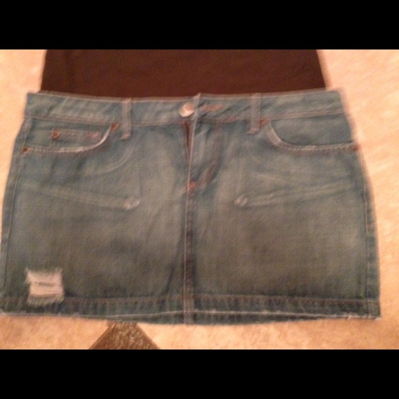 Urban Outfitters Mini Jean Skirt