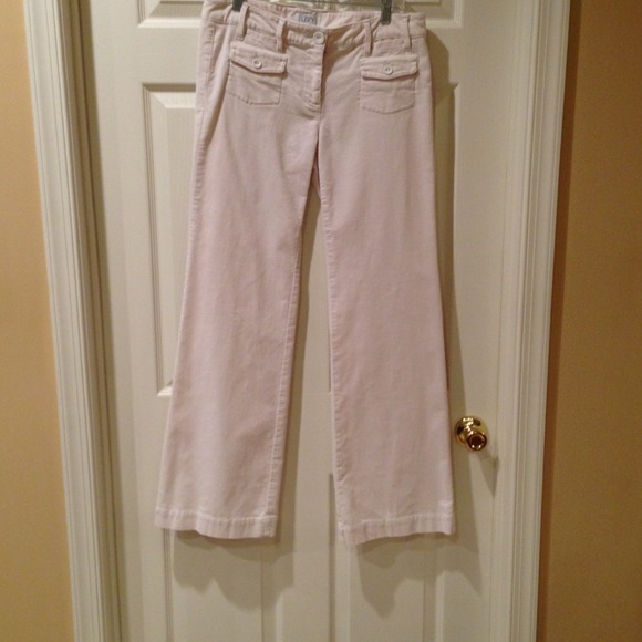 Loft cream flared cords