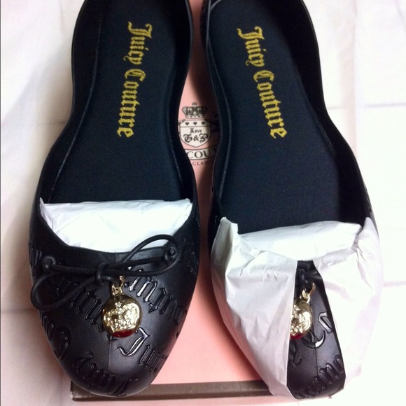 🌹🌻S O L D 🌹🌻- Juicy Couture Logo Jelly Shoes - Picture 2 of 3