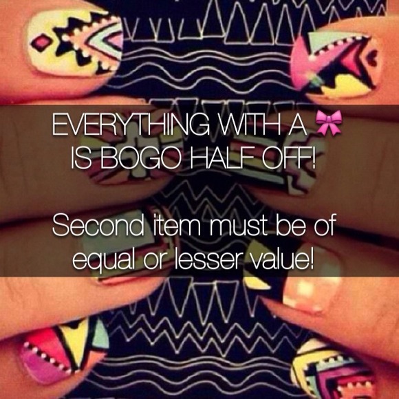 BOGO HALF OFF!