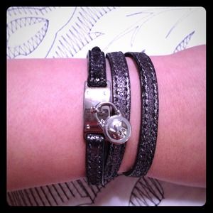 Authentic Michael Kors wrap around wrist bracelet