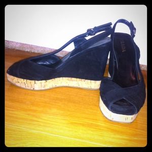 Prada wedges, only worn 2 times!
