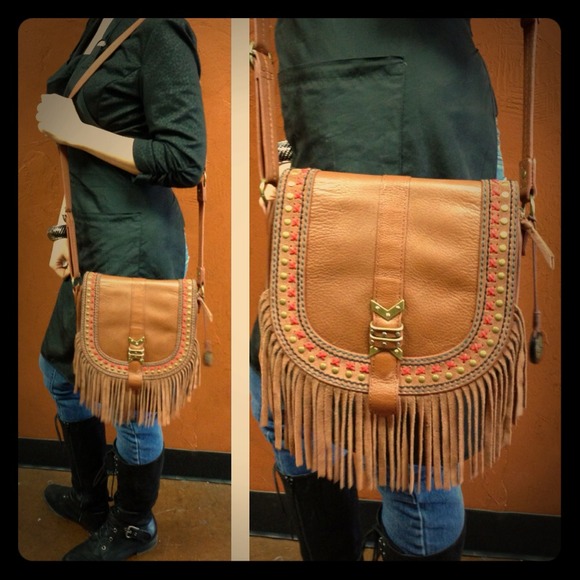 Genuine (The Sak) brand 100% leather satchel