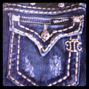 Size 25 bnwts boot cut miss me