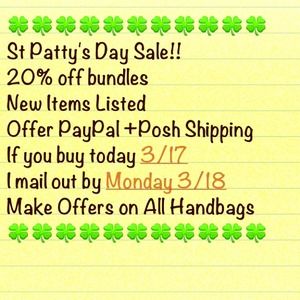 Starts Midnight 3/17-3/18