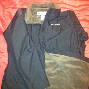 Black Columbia jacket.