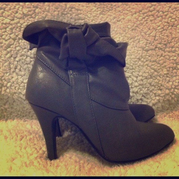 Gray Booties
