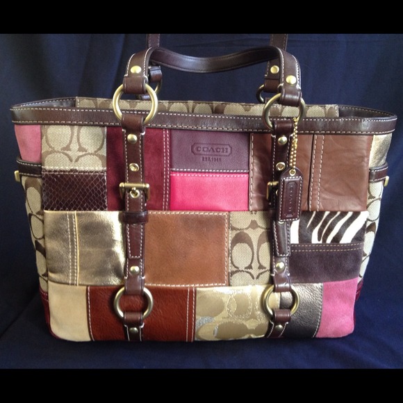 ❌SOLD❌COACH PATCHWORK 100% AUTHENTIC