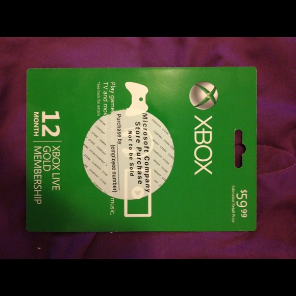 *SOLD* Xbox live