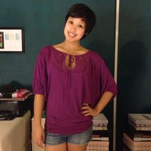 🔴RESERVED Old Navy Purple Top