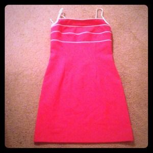 11/12 My Michelle 100% Poly Hot Pink Dress-Spring!