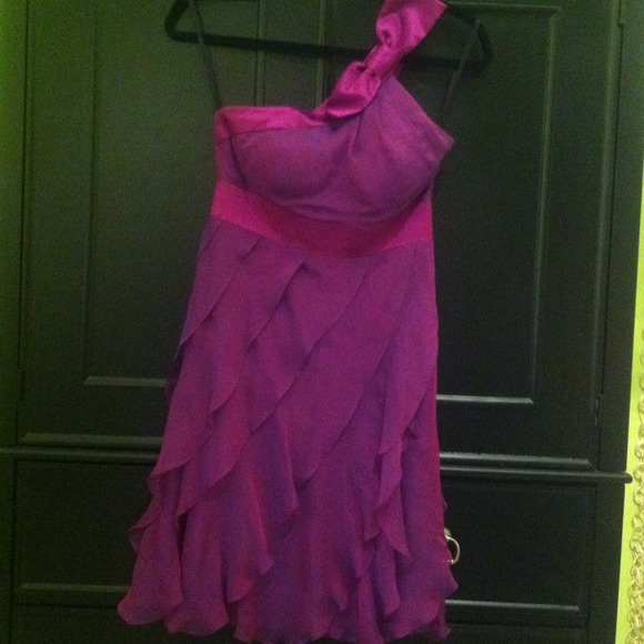 Pink and purple iridescent dress