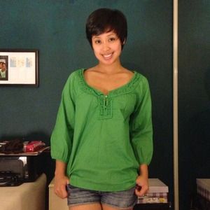 ⛔SOLD Old Navy Green Blouse