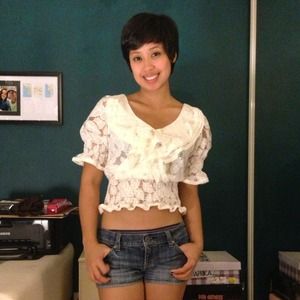 ⛔SOLD Forever 21 Lace Crop Top