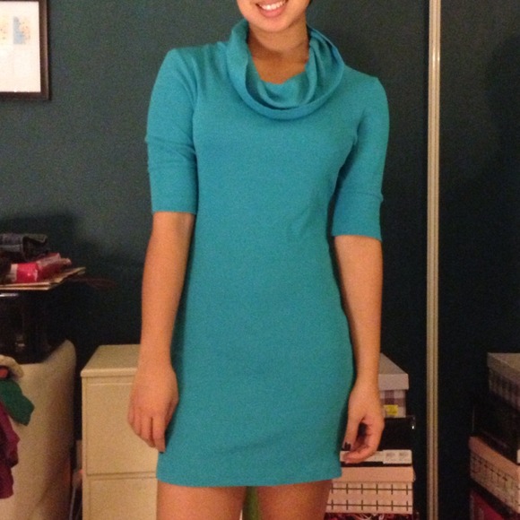 Express Cowl Neck Dress