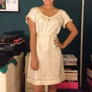 ⛔SOLD Old Navy Silky Cream Dress