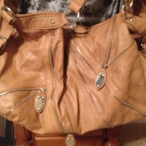 Tan purse