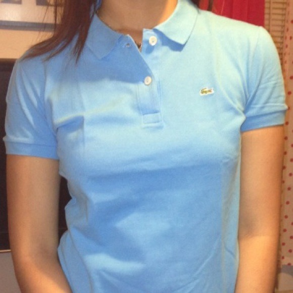 💯Authentic Lacoste Short Sleeve 2 Button Stretch - Picture 2 of 4