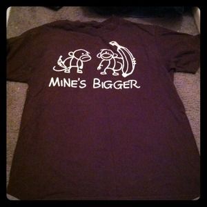 Brown T-Shirt with monkeys