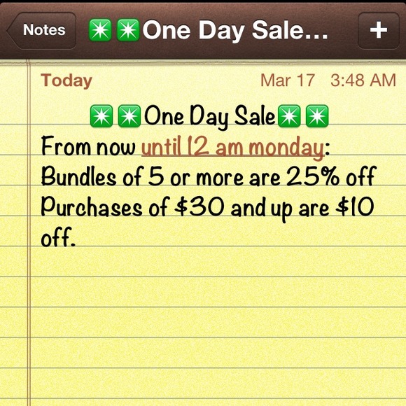 Sale
