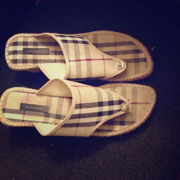 burberry sandals