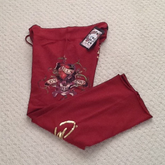 Ed Hardy LKS Drawstring Pants