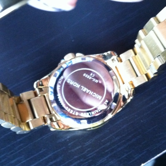 Michael Kors watch- gold, diamonds