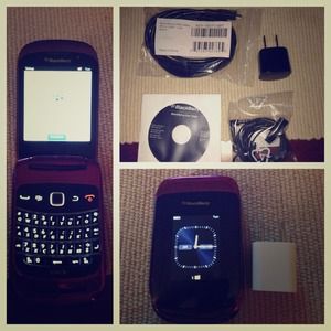 Blackberry style royal purple smartphone sprint!