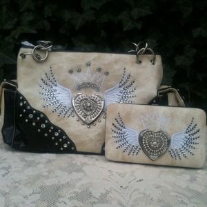 Purse and Wallet Set