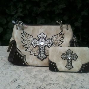 Purse and Wallet Set