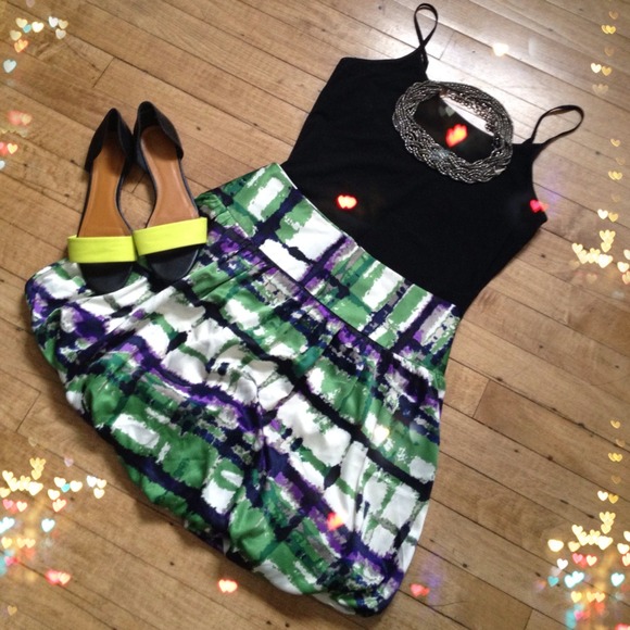 Watercolor Bubble Skirt - Picture 1 of 2