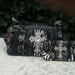 Purse and Wallet Set