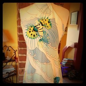 Halter dress with built in bra