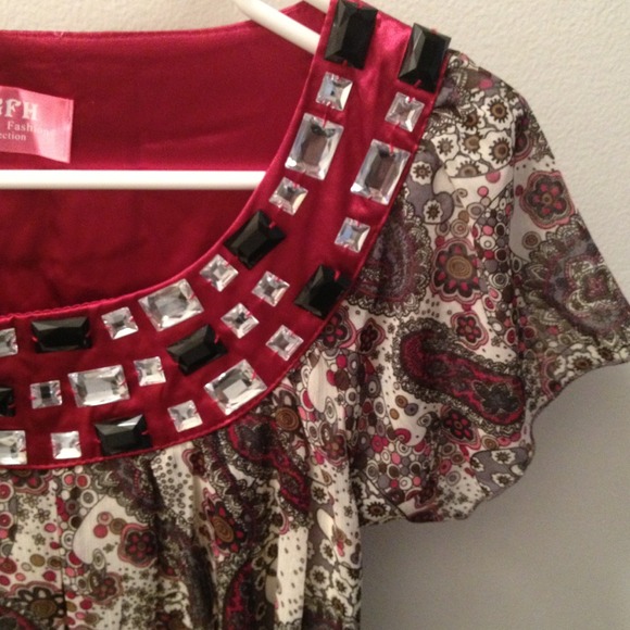 🔻Reduced🔻NWOT Chiffon dress (long top) - Picture 2 of 3