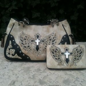 Purse and Wallet Set