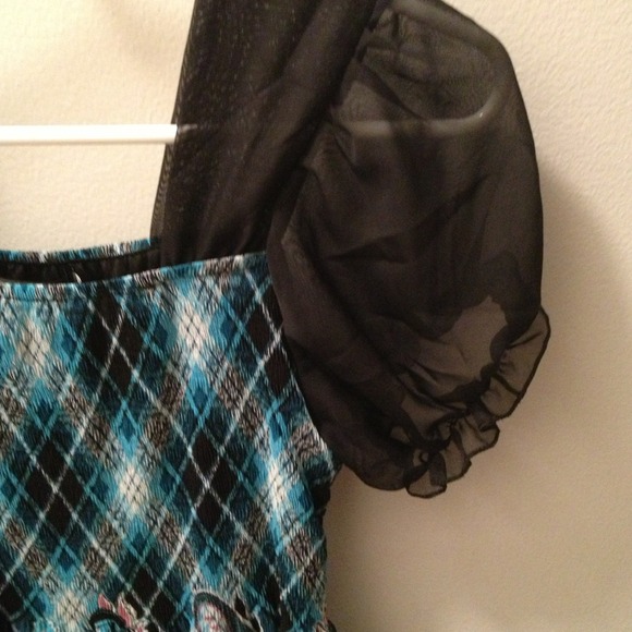 🔻Reduced🔻NWOT Chiffon dress (long top) - Picture 2 of 4