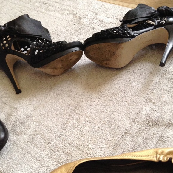 Boutique9 Caged peep toe heels - Picture 4 of 4