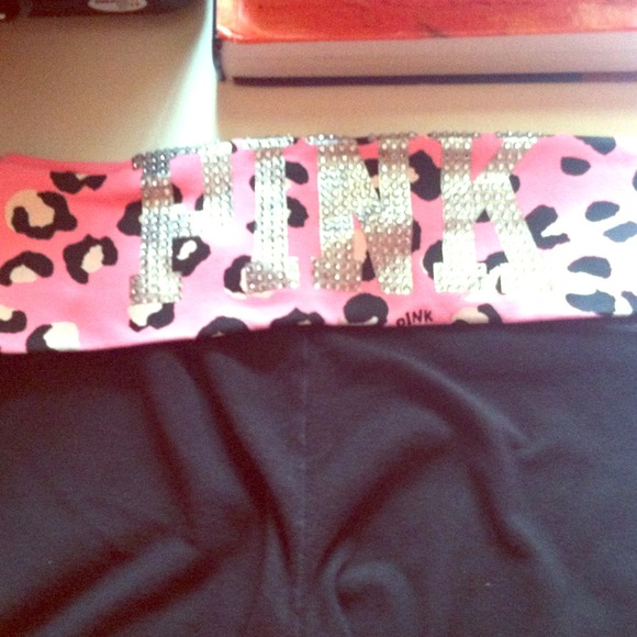 Boot cut pink yogas