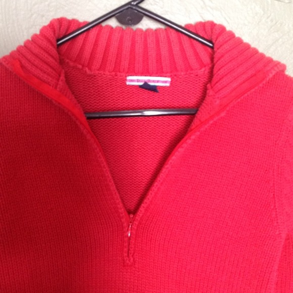 Zip front red sweater by Polo - Picture 2 of 3