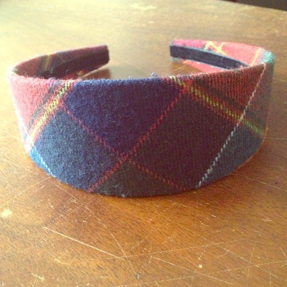 ❌❌Sold in bundle Plaid headband