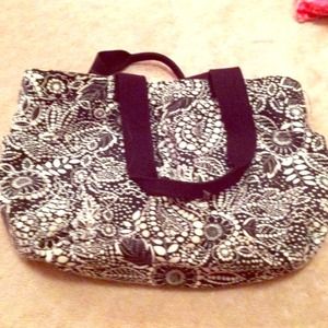 Small paisley pool bag