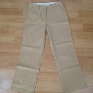 L.L. Bean woman's khaki pants size 16M/T NWOT