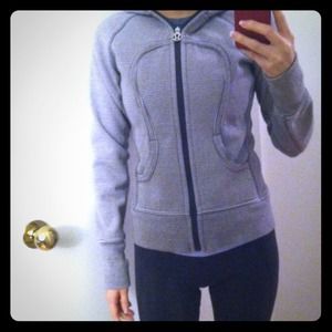 FOR ROXY lululemon scuba hoodie sz 6 and navy bra