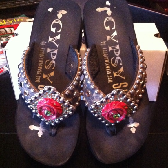 "SOLD""Gypsy Soule sandals